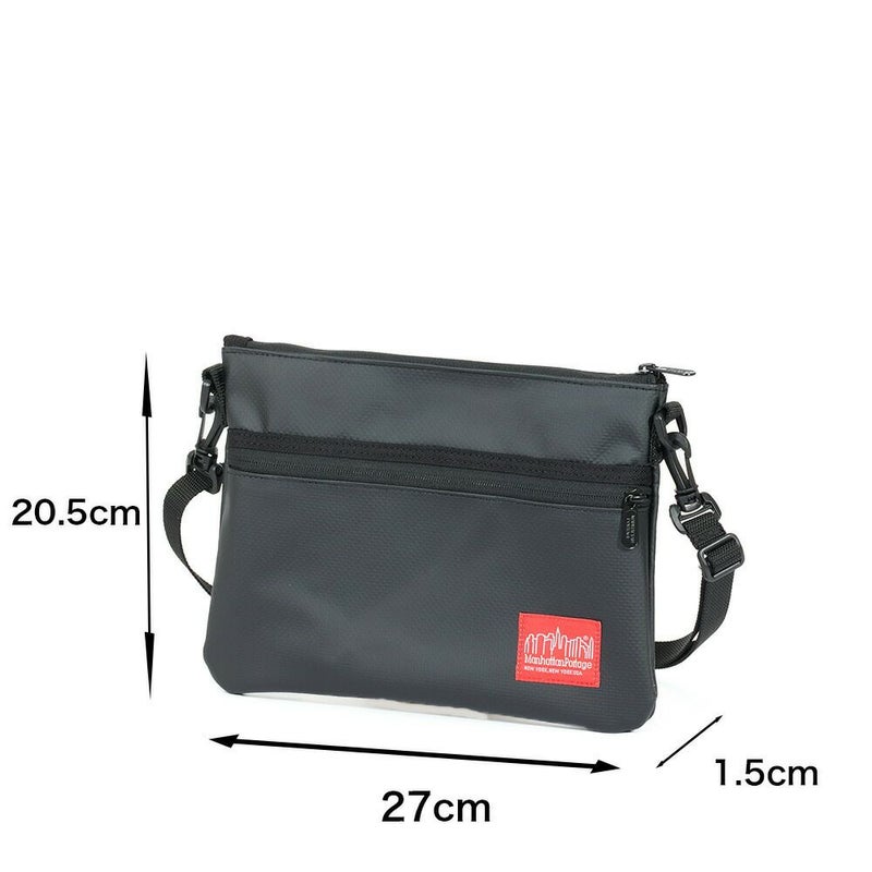 マンハッタンポーテージショルダーバッグサコッシュManhattanPortageメンズレディース防水ブランド斜めがけ大人おすすめおしゃれ人気MatteVinylHarlemBagMP1084MVL