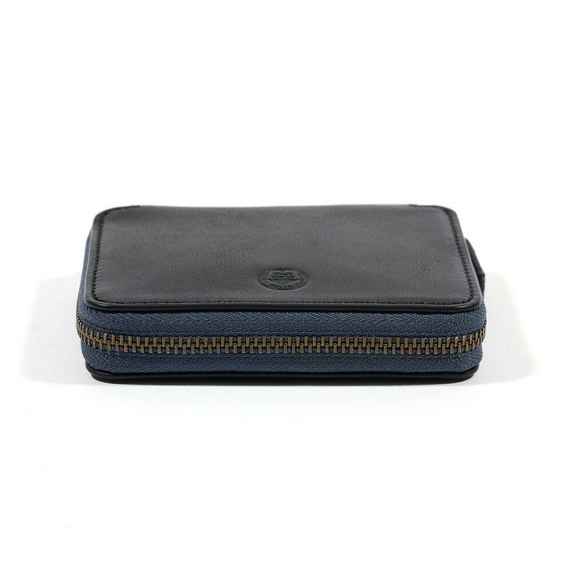 ダコタDakota財布二つ折りミニ財布メンズミニモ二つ折り財布本革レザー2つ折り財布ラウンドファスナーブランドシンプル男性プレゼントDakotaBLACKLABELダコタブラックレーベル627618