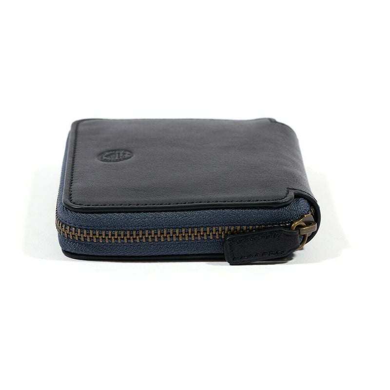 ダコタDakota財布二つ折りミニ財布メンズミニモ二つ折り財布本革レザー2つ折り財布ラウンドファスナーブランドシンプル男性プレゼントDakotaBLACKLABELダコタブラックレーベル627618