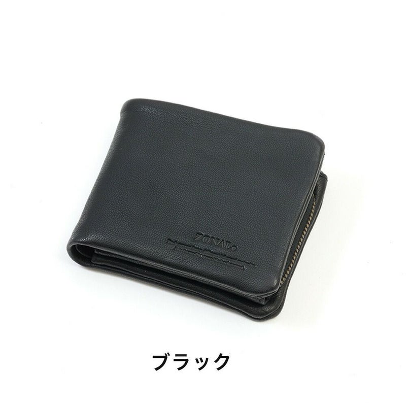 ZONALe財布二つ折りゾナール二つ折り財布本革革レザーメンズレディースカプリ折りたたみ2つ折りミドルウォレットカードがたくさん入るブランドおしゃれ人気大容量ギフトプレゼント31322