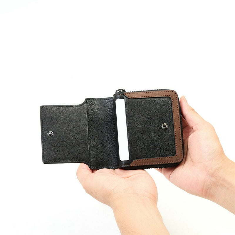 ZONALe財布ゾナール二つ折りラウンドファスナーメンズレディース二つ折り財布ストラト本革革牛革レザー2つ折り2つ折り財布ファスナーミドルウォレット人気ブランドコンパクト日本製31352