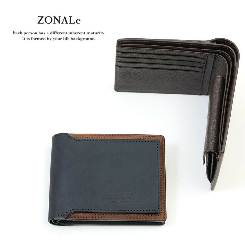 ZONALe財布二つ折りゾナール二つ折り財布本革革レザーメンズレディースストラト折りたたみ2つ折りミドルウォレットカードがたくさん入るブランドおしゃれ人気大容量ギフトプレゼント日本製31353