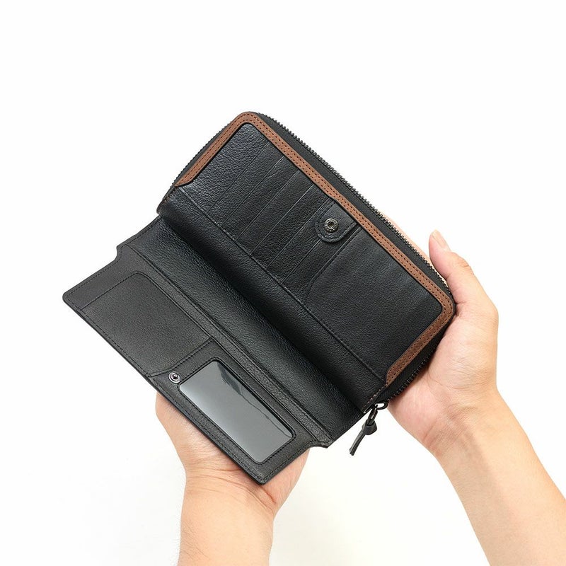 ZONALe長財布ゾナールラウンドファスナー財布本革革レザーメンズレディースストラトファスナー付きロングウォレットメンズ財布小銭入れ付きブランド人気大容量彼氏おしゃれ日本製31355