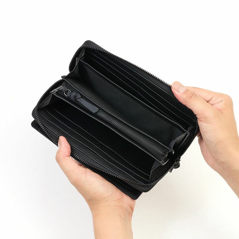 ZONALe長財布ゾナールラウンドファスナー財布本革革レザーメンズレディースストラトファスナー付きロングウォレットメンズ財布小銭入れ付きブランド人気大容量彼氏おしゃれ日本製31355