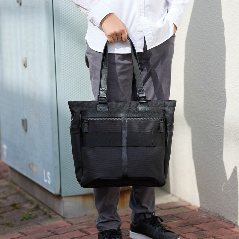 ブリーフィングトートバッグBRIEFINGFUSIONBSTOTEHDメンズレディースA4ビジネストートビジネスバッグ縦型通勤通学日本製ブランドビジネス肩掛けカバン正規品BRM191T31