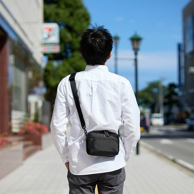 ビクトリノックスショルダーバッグVICTORINOX2Lアロックスネロコンパクトクロスボディバッグショルダーバッグビジネスバッグメンズ斜め掛け斜めがけ小さめ小さいブランド612768