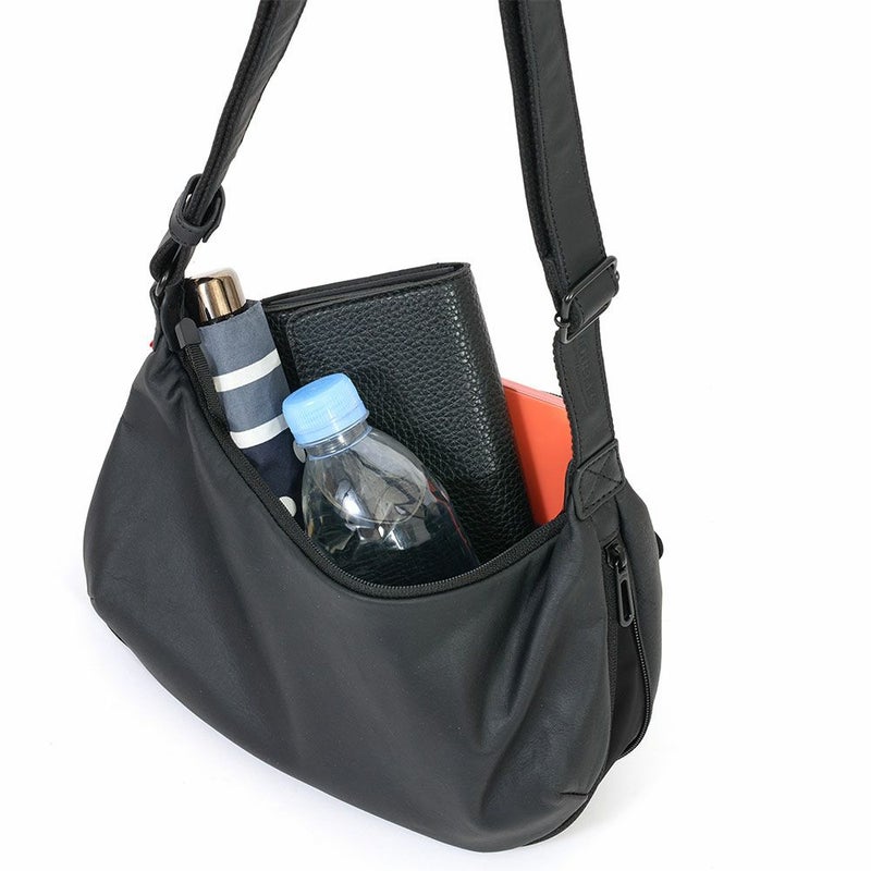 DOUBLESダブルスショルダーバッグバッグメンズレディース三日月型小さめ本革革レザー斜めがけ斜め掛け30代40代50代JPJ-1300