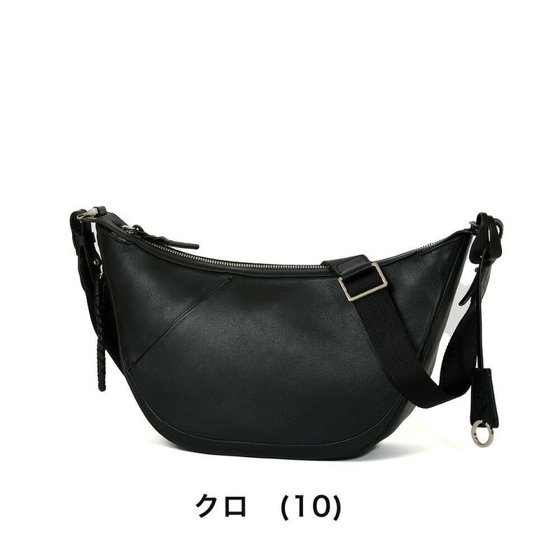 P.I.Dショルダーバッグ本革メンズピーアイディー撥水三日月型舟形通勤ショルダーショルダーバッグビジネスレザー革ブランドカジュアルPIDピー・アイ・ディーPAZ108