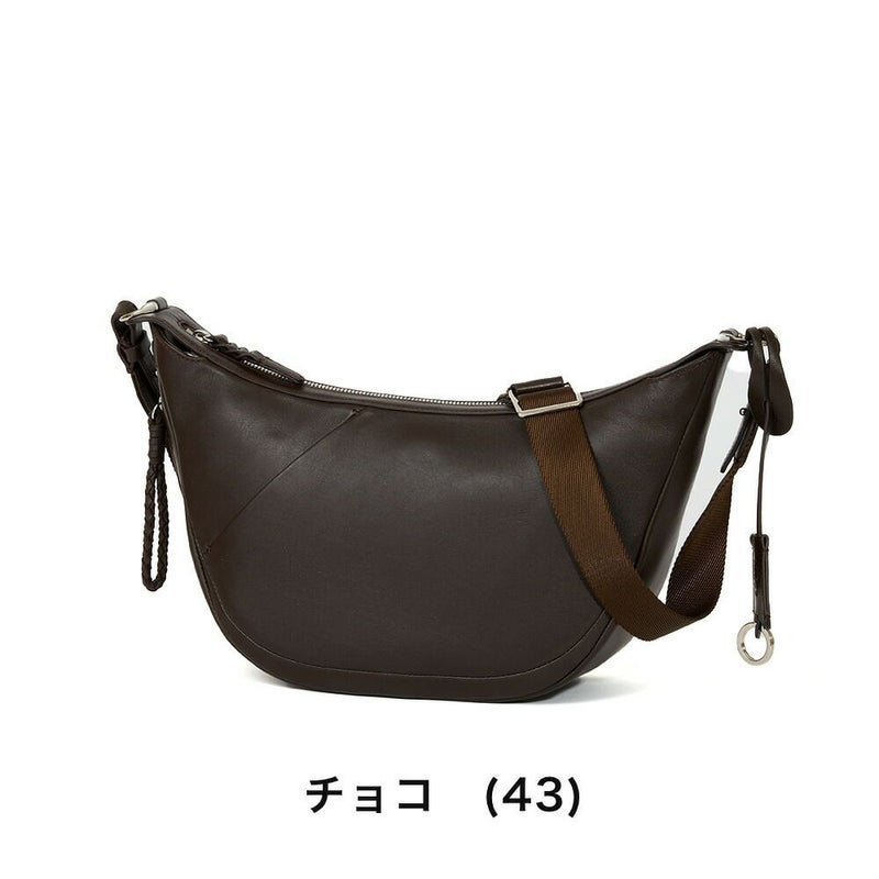 P.I.Dショルダーバッグ本革メンズピーアイディー撥水三日月型舟形通勤ショルダーショルダーバッグビジネスレザー革ブランドカジュアルPIDピー・アイ・ディーPAZ108