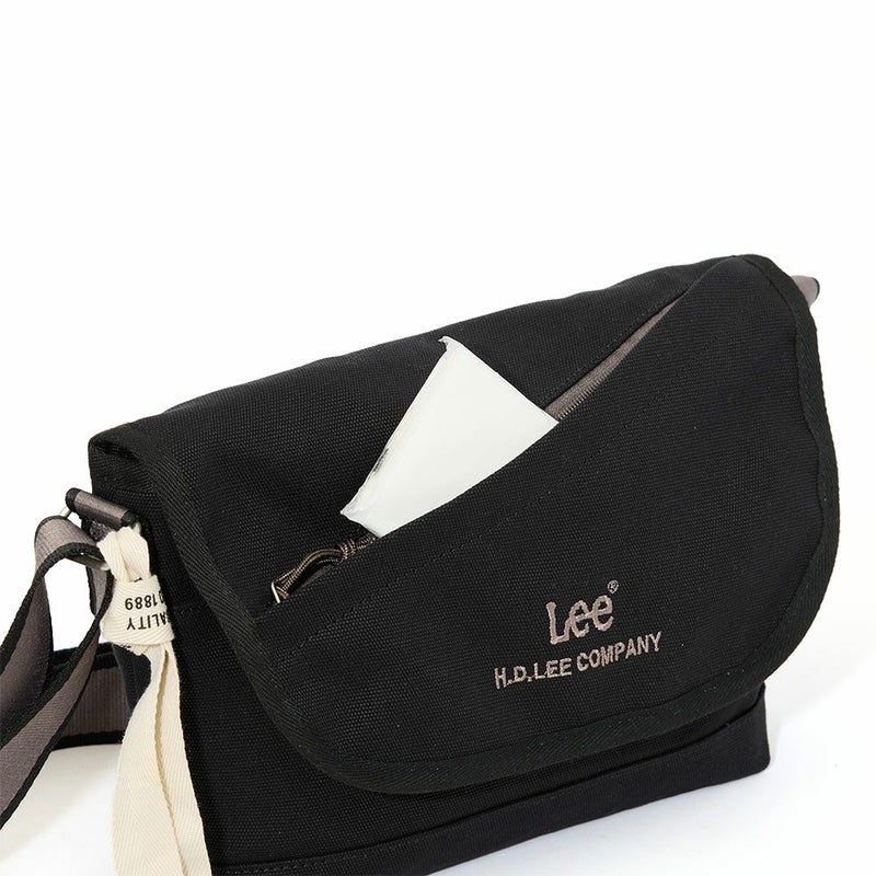 Leeリーショルダーバッグバッグレディースブランドショルダーバックフラップ斜め掛け斜めがけ帆布人気シンプル大人おしゃれ30代40代50代60代320-1302