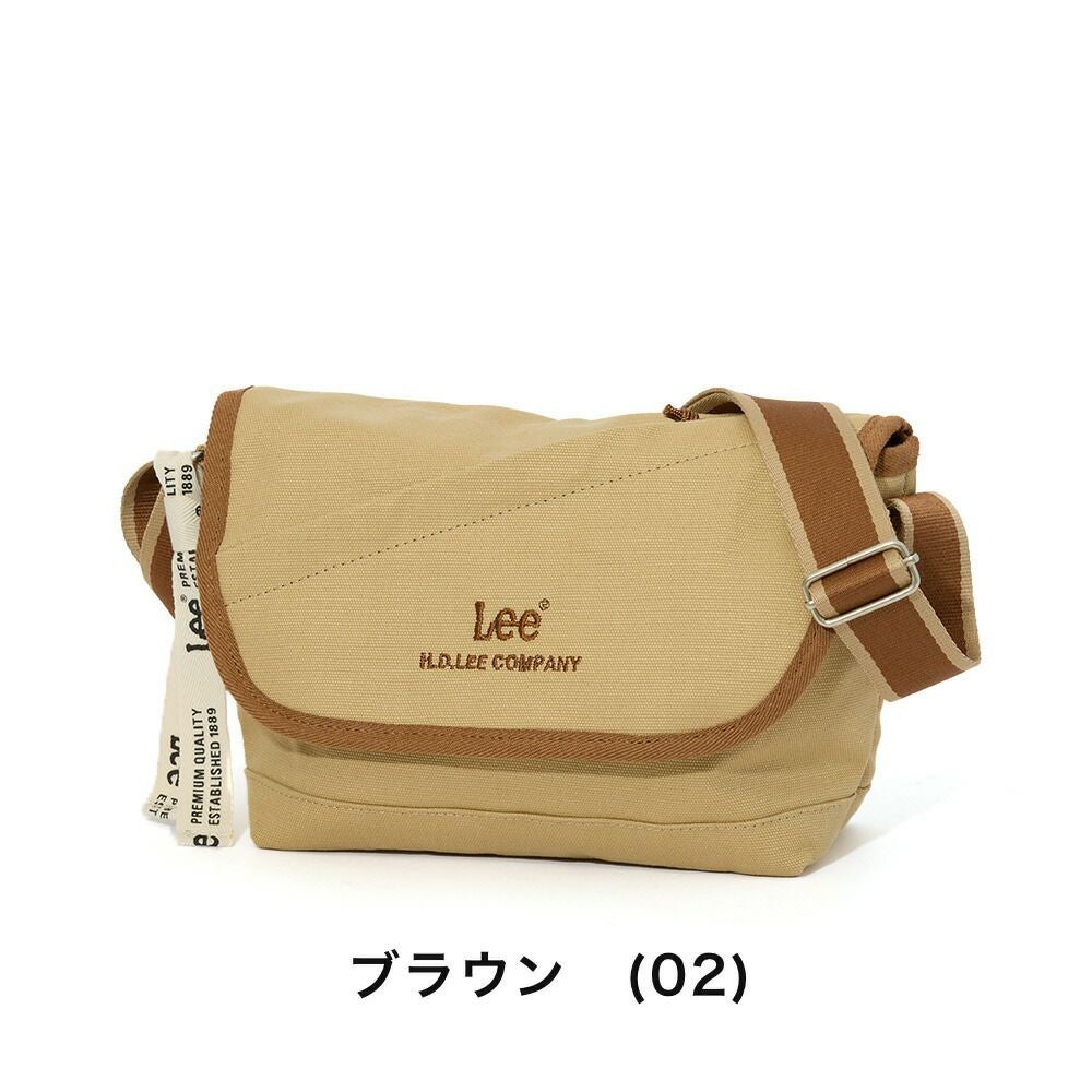 Leeリーショルダーバッグバッグレディースブランドショルダーバックフラップ斜め掛け斜めがけ帆布人気シンプル大人おしゃれ30代40代50代60代320-1302