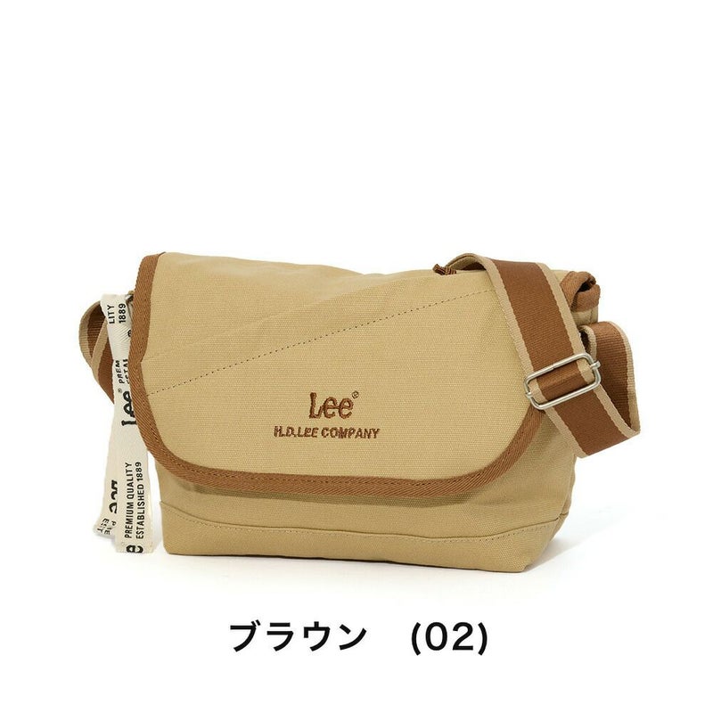 Leeリーショルダーバッグバッグレディースブランドショルダーバックフラップ斜め掛け斜めがけ帆布人気シンプル大人おしゃれ30代40代50代60代320-1302