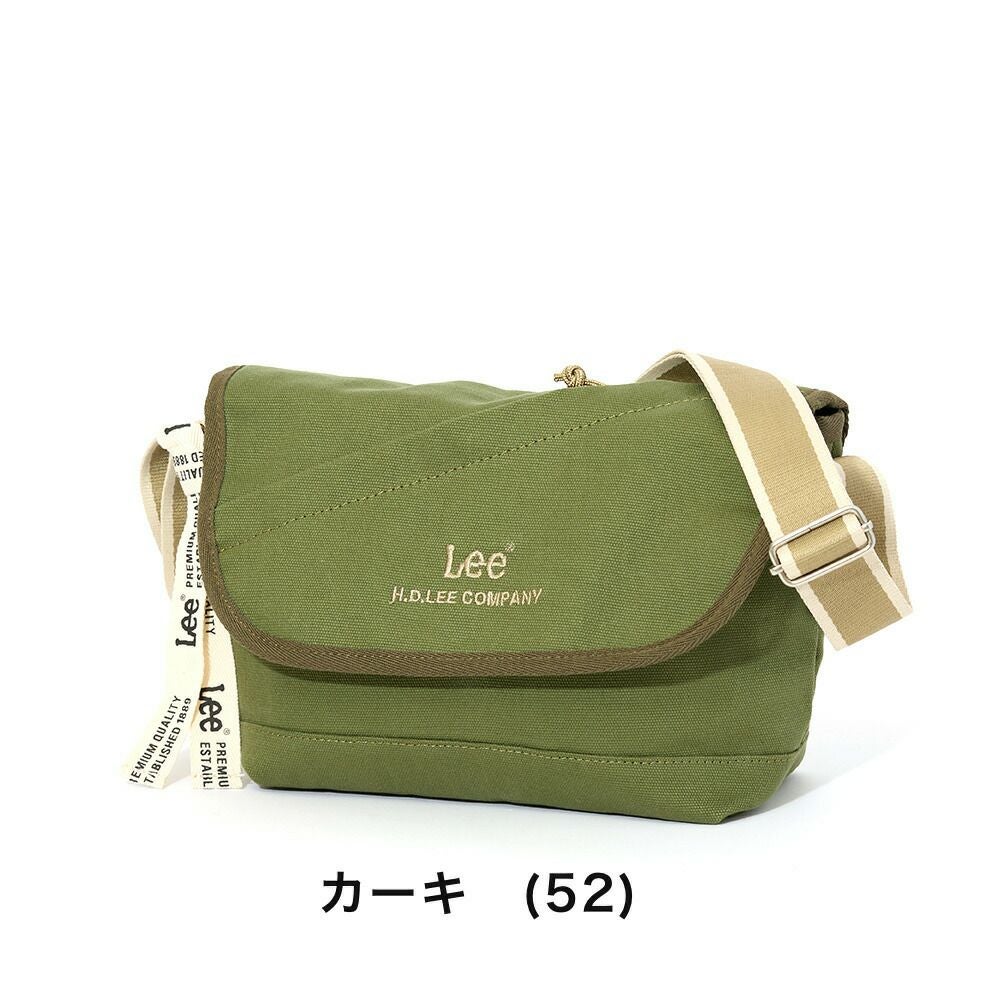 Leeリーショルダーバッグバッグレディースブランドショルダーバックフラップ斜め掛け斜めがけ帆布人気シンプル大人おしゃれ30代40代50代60代320-1302
