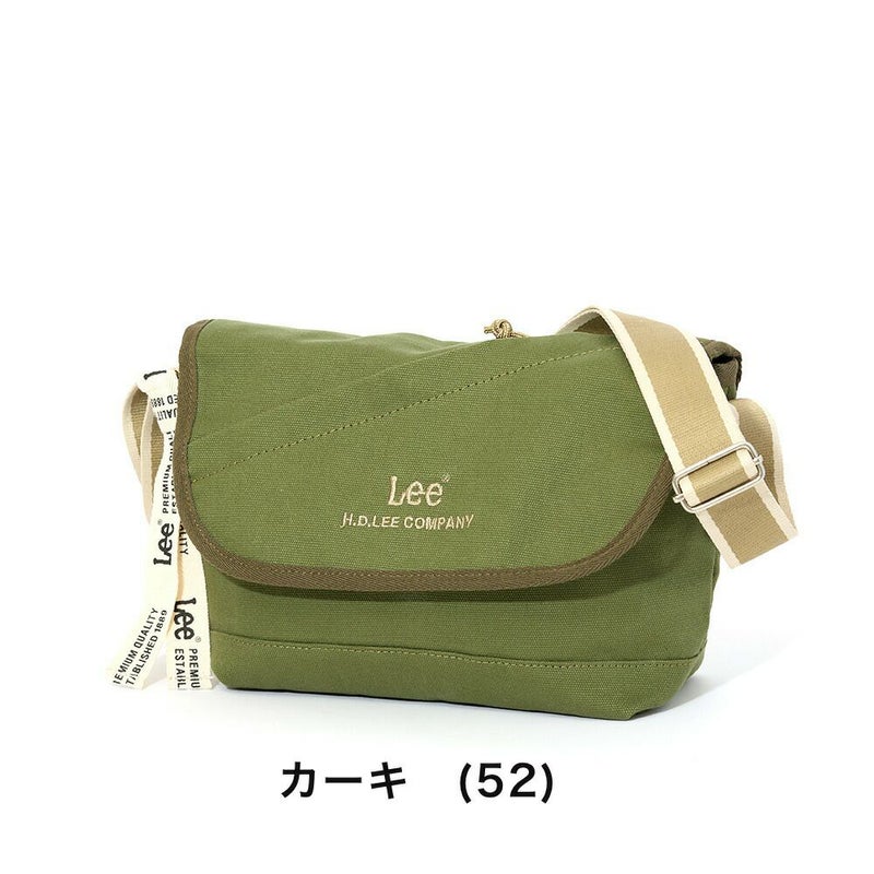 Leeリーショルダーバッグバッグレディースブランドショルダーバックフラップ斜め掛け斜めがけ帆布人気シンプル大人おしゃれ30代40代50代60代320-1302