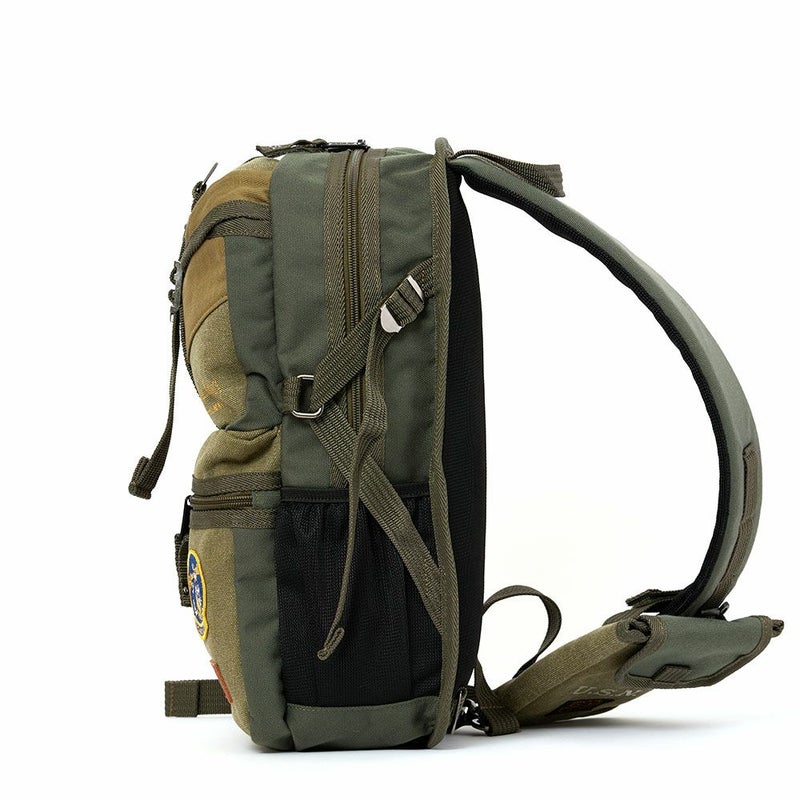 AVIREXアビレックスボディバッグトップガン2TOPGUNII限定モデルメンズレディースアヴィレックスボディバックワンショルダーバッグ大容量大きめかっこいいブランドミリタリーバッグAVX305K