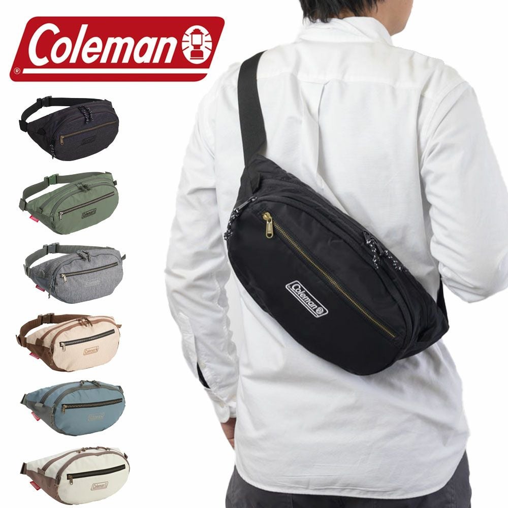 コールマンウエストバッグボディバッグショルダーバッグColemanWALKERWAIST5メンズレディース斜めがけ斜め掛けおしゃれ人気大容量ブランド大人ウォーカーウエスト5
