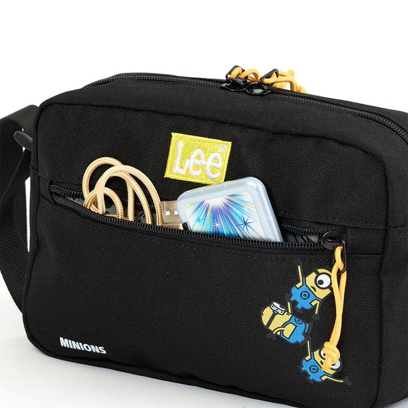 Leeリーショルダーバッグミニオンminionコラボバッグブランドショルダーバック斜め掛け斜めがけ人気ブランドかっこいいシンプル大人おしゃれキャラクターミニオンズminions320-30032