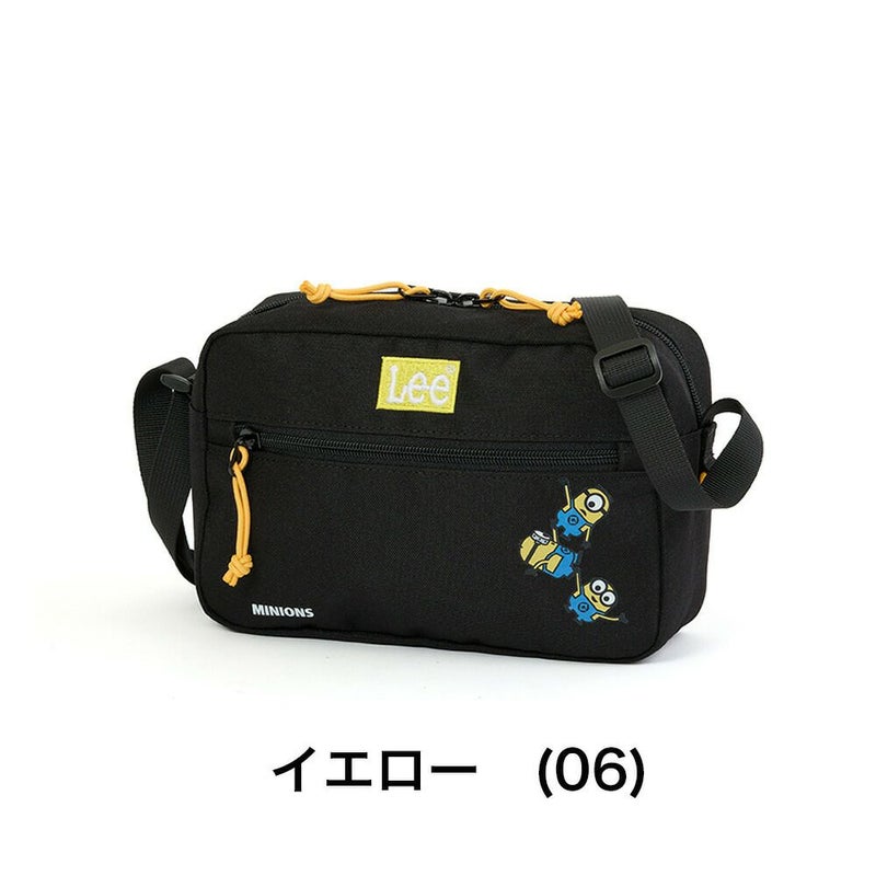 Leeリーショルダーバッグミニオンminionコラボバッグブランドショルダーバック斜め掛け斜めがけ人気ブランドかっこいいシンプル大人おしゃれキャラクターミニオンズminions320-30032