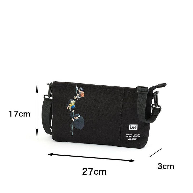 Leeリーショルダーバッグミニオンminionコラボバッグブランドショルダーバックグルー怪盗グルー人気ブランドかっこいいシンプル大人おしゃれキャラクターミニオンズminions320-30040