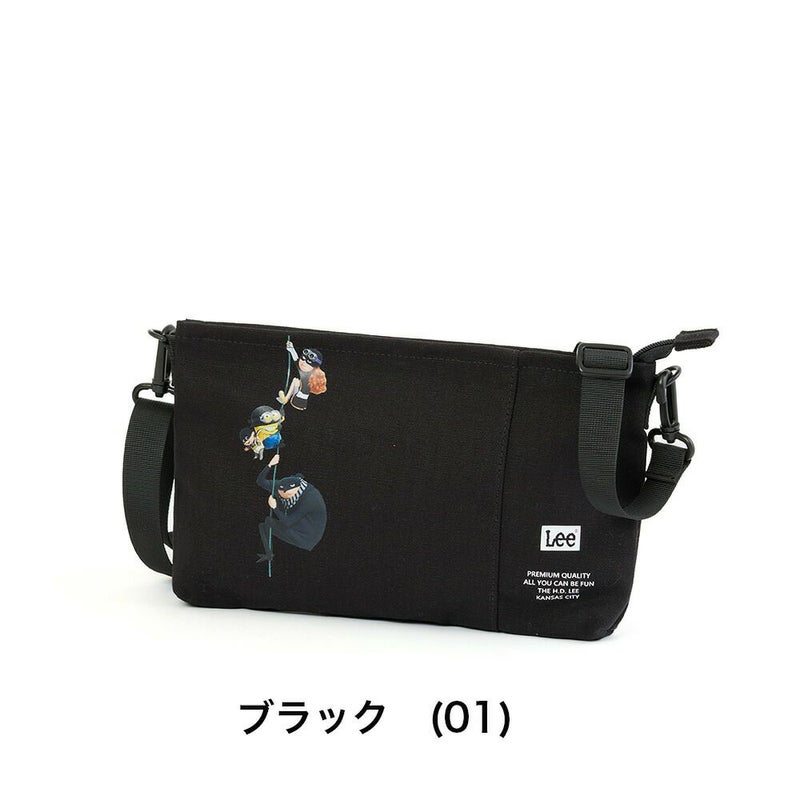 Leeリーショルダーバッグミニオンminionコラボバッグブランドショルダーバックグルー怪盗グルー人気ブランドかっこいいシンプル大人おしゃれキャラクターミニオンズminions320-30040