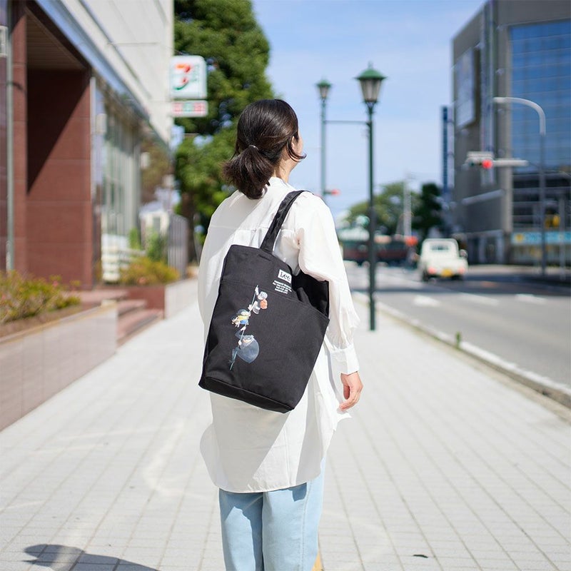 Leeリートートバッグミニオンminionコラボバッグブランドグルー怪盗グルー人気ブランドかっこいいシンプル大人おしゃれキャラクターミニオンズminions320-30041