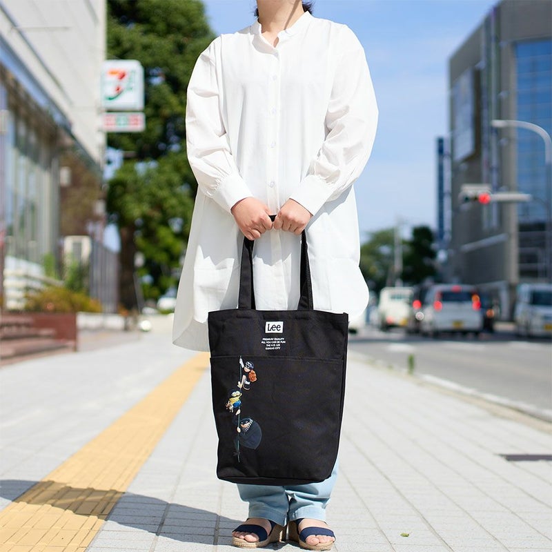 Leeリートートバッグミニオンminionコラボバッグブランドグルー怪盗グルー人気ブランドかっこいいシンプル大人おしゃれキャラクターミニオンズminions320-30041