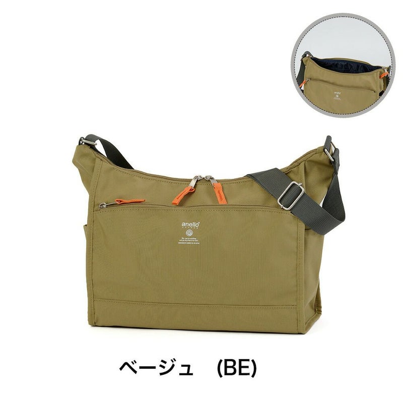 アネログランデショルダーバッグレディースファスナー付きanelloGRANDEバッグ軽量人気おしゃれ斜めがけブランド小さめ撥水CABINA5ショルダーバッグGTM0172Z