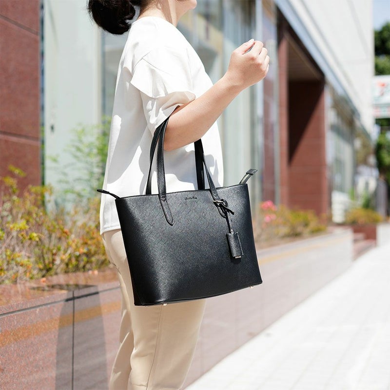 トートバッグレディースジュエルナローズJewelnaRoseダニエラエースA4ジャストサイズビジネスバッグトートバックバッグビジネス通勤きれいめブランドおしゃれ大人仕事用PC収納16115