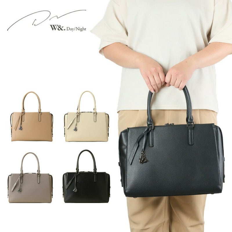 トートバッグレディースW&.Day/NightトッテンA4ジャストサイズ通勤エースビジネスバッグバッグトートバックビジネスきれいめブランド軽量軽い小さめおしゃれ大人仕事用11752