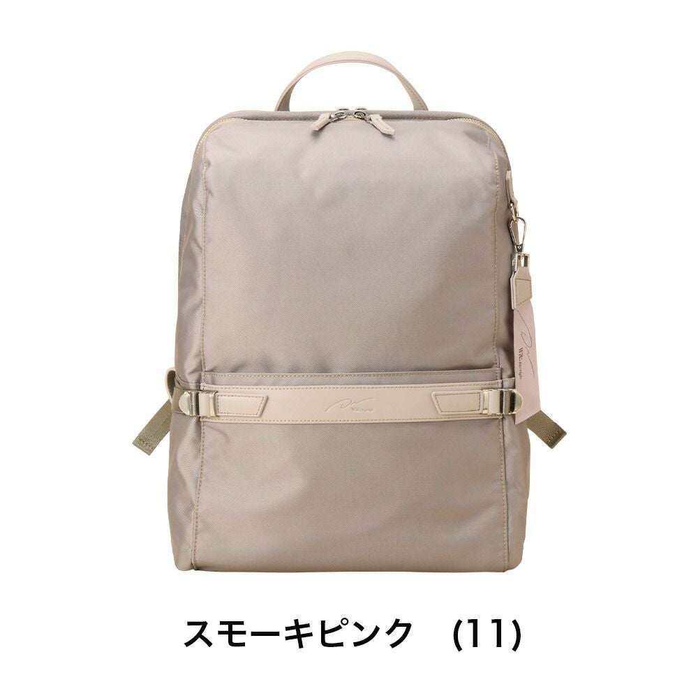 リュックレディースビジネスW&.Day/NightリッカA4サイズ13.3インチPC収納ビジネスリュック通勤エースビジネスバッグバッグきれいめブランド軽量軽いおしゃれ女性ダブルアンドデイナイト11712