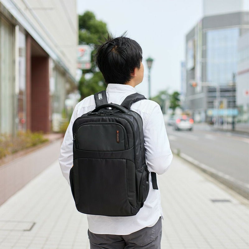 【正規取扱店】アメリカンツーリスターリュックAmericanTouristerメンズ26LB4A4セグノバックパック2ビジネスリュック通勤通学出張1泊2泊大きめ大容量ブランドレインカバーUSBポート149574