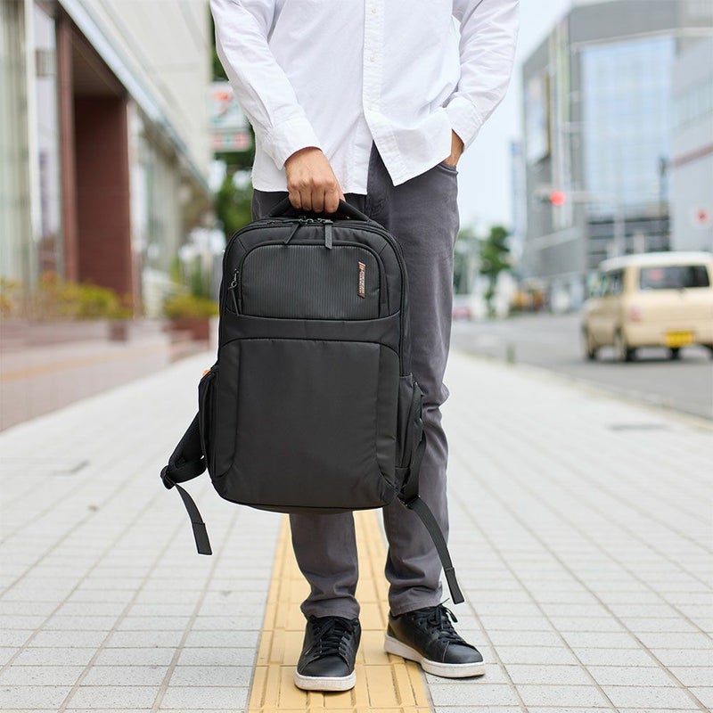 【正規取扱店】アメリカンツーリスターリュックAmericanTouristerメンズ26LB4A4セグノバックパック2ビジネスリュック通勤通学出張1泊2泊大きめ大容量ブランドレインカバーUSBポート149574