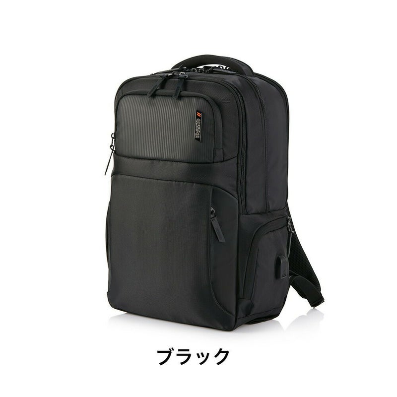 【正規取扱店】アメリカンツーリスターリュックAmericanTouristerメンズ26LB4A4セグノバックパック2ビジネスリュック通勤通学出張1泊2泊大きめ大容量ブランドレインカバーUSBポート149574
