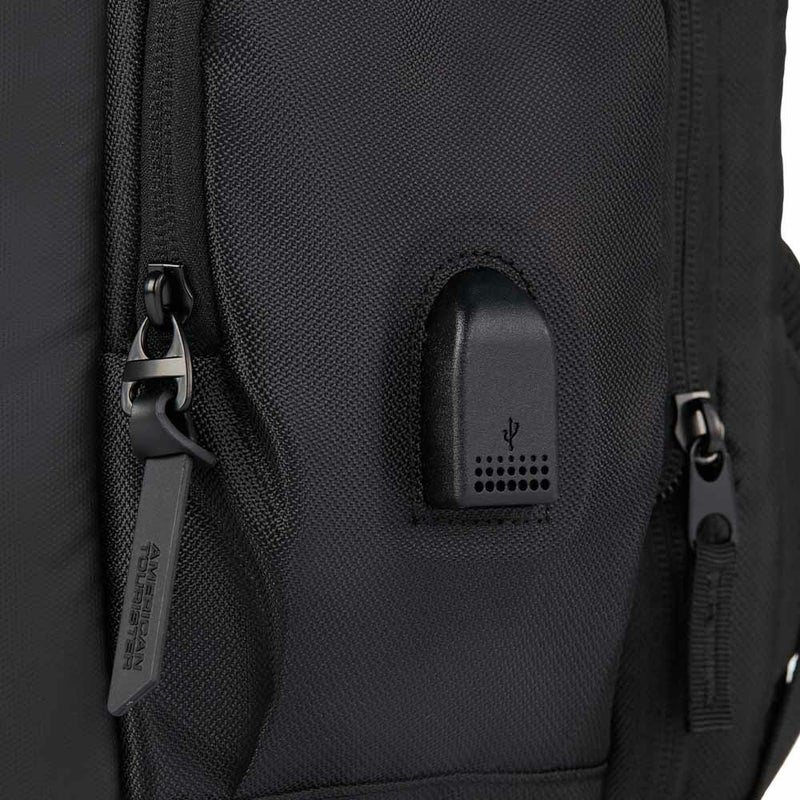 【正規取扱店】アメリカンツーリスターリュックAmericanTouristerメンズ30L35LB4A4セグノバックパック3ビジネスリュック容量拡張通勤出張1泊2泊大容量ブランドレインカバーUSBポート149575