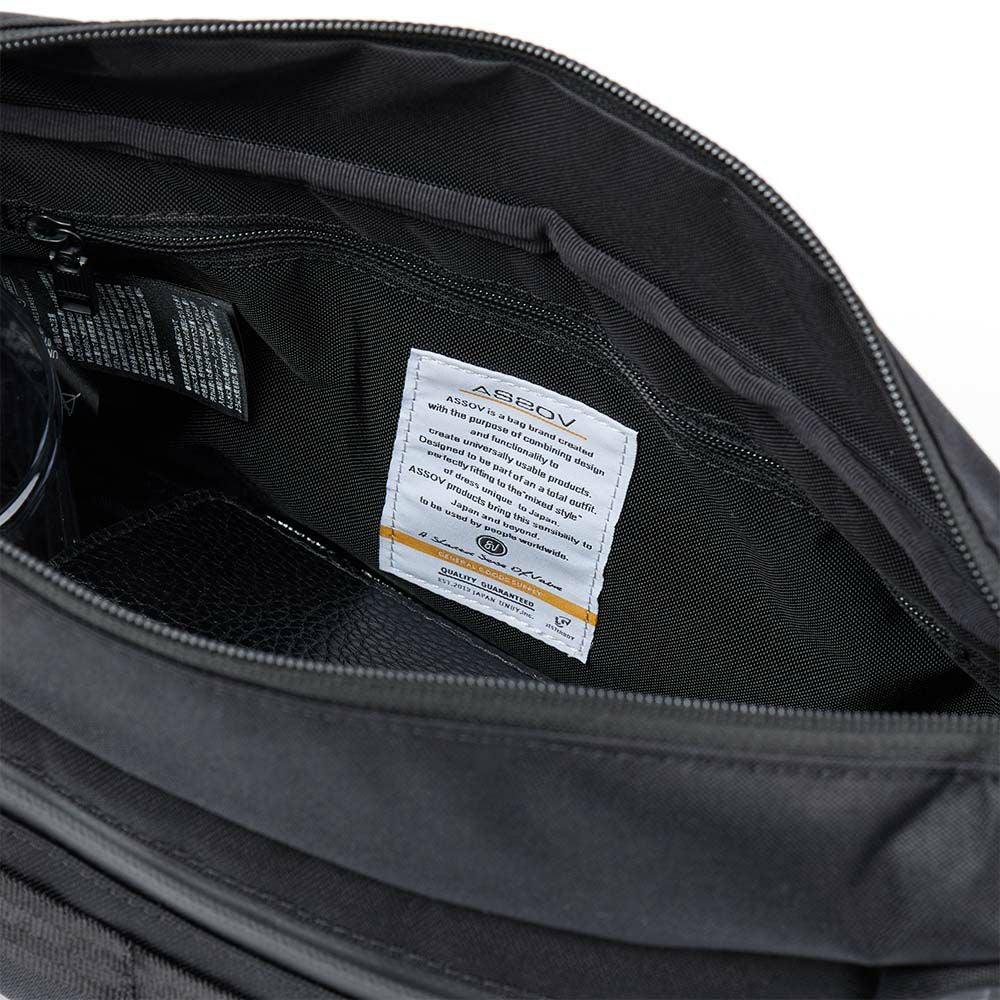アッソブショルダーバッグ2WAYバッグAS2OVメンズレディースASSOV斜めがけブランドナイロン評判丈夫小さめ人気黒おすすめ正規品CORDURADOBBY305D2WAYBAGSサイズ061412