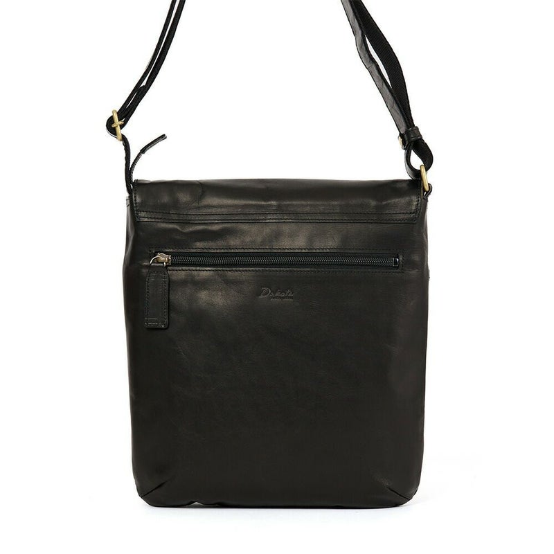 ダコタショルダーバッグメンズ縦型Dakota本革革レザー馬革バッグショルダーバック斜めがけ斜め掛けブランドおしゃれ大人縦長大きめ薄いダコタブラックレーベル軽い軽量1623804