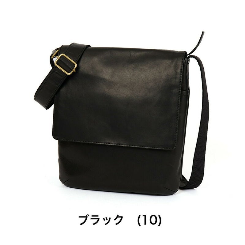 ダコタショルダーバッグメンズ縦型Dakota本革革レザー馬革バッグショルダーバック斜めがけ斜め掛けブランドおしゃれ大人縦長大きめ薄いダコタブラックレーベル軽い軽量1623804