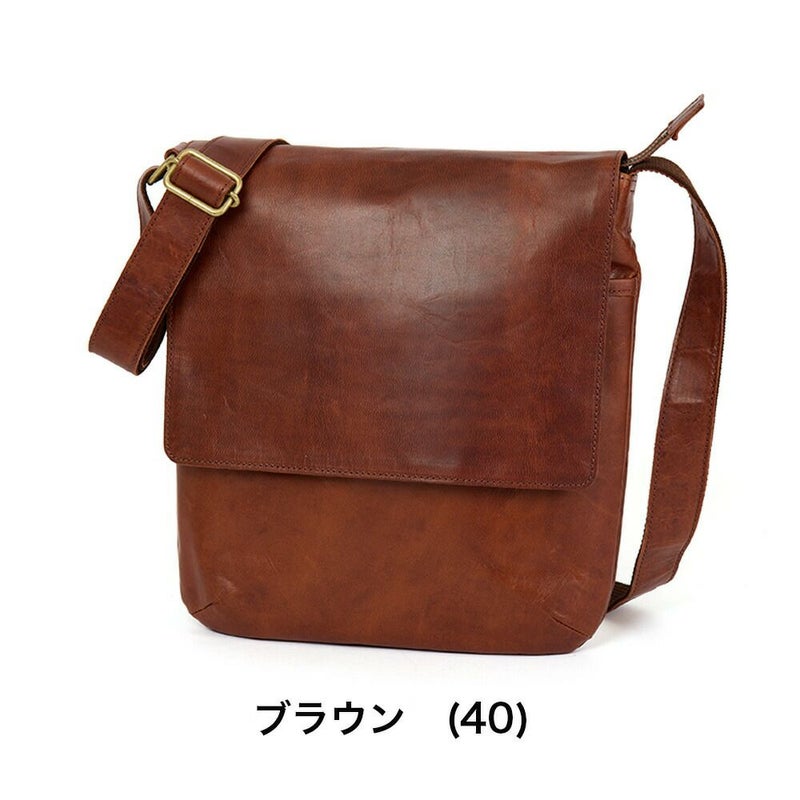 ダコタショルダーバッグメンズ縦型Dakota本革革レザー馬革バッグショルダーバック斜めがけ斜め掛けブランドおしゃれ大人縦長大きめ薄いダコタブラックレーベル軽い軽量1623804