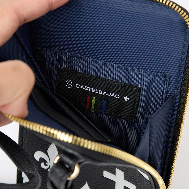 カステルバジャックスマホショルダーバッグミニショルダーバッグCASTELBAJACクレア財布レディーススマホショルダーバッグショルダーバッグ女性ブランド大人おしゃれ人気68134