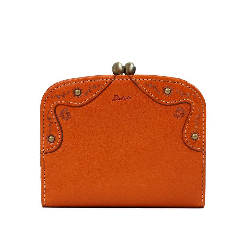 ダコタDakota財布二つ折りマーゴットがま口レディース二つ折り財布小銭入れファスナーがま口財布本革革レザー2つ折り2つ折り財布ブランドおしゃれかわいいコンパクト評判人気31601