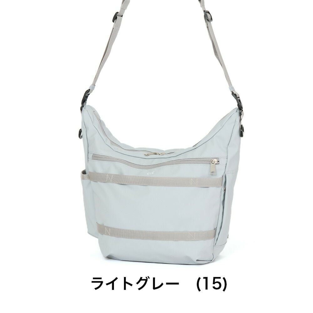 CIEショルダーバッグLサイズバッグシーGRID3SHOULDERBAG-02メンズレディース斜めがけ斜め掛けブランド評判人気防水撥水大容量大きめおすすめ正規品日本製グリッド3032055