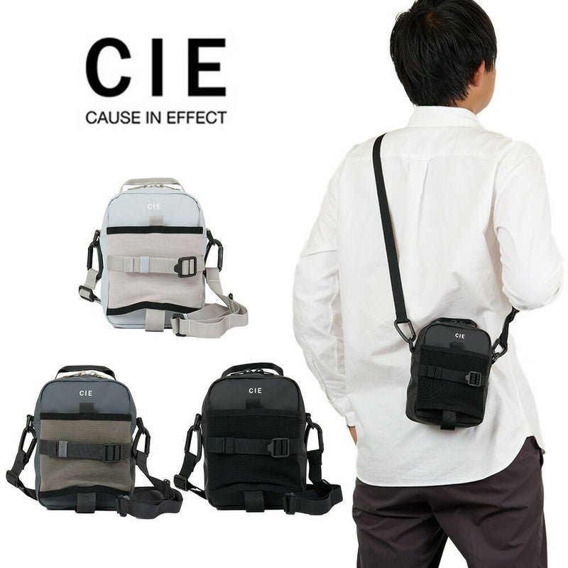 CIEショルダーバッグバッグシーGRID3BOTTLEMINISHOULDERBAGメンズレディースミニショルダーバッグ斜めがけ斜め掛けブランド評判人気防水撥水小さい小さめおすすめ正規品日本製グリッド3032067