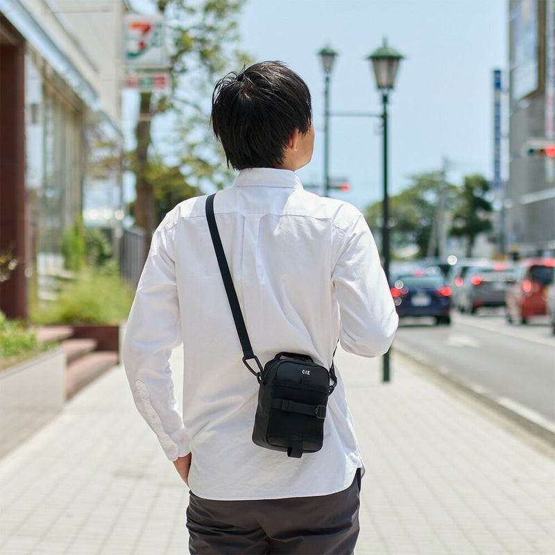 CIEショルダーバッグバッグシーGRID3BOTTLEMINISHOULDERBAGメンズレディースミニショルダーバッグ斜めがけ斜め掛けブランド評判人気防水撥水小さい小さめおすすめ正規品日本製グリッド3032067