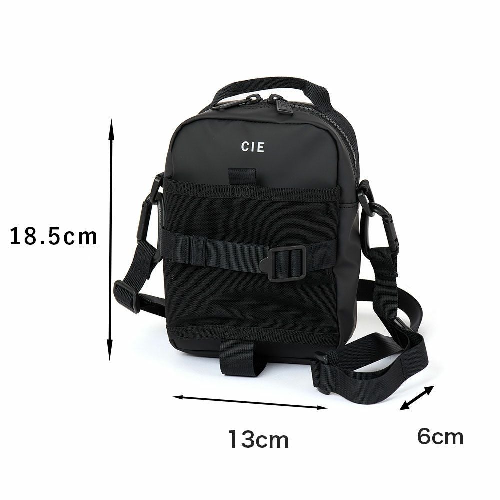 CIEショルダーバッグバッグシーGRID3BOTTLEMINISHOULDERBAGメンズレディースミニショルダーバッグ斜めがけ斜め掛けブランド評判人気防水撥水小さい小さめおすすめ正規品日本製グリッド3032067