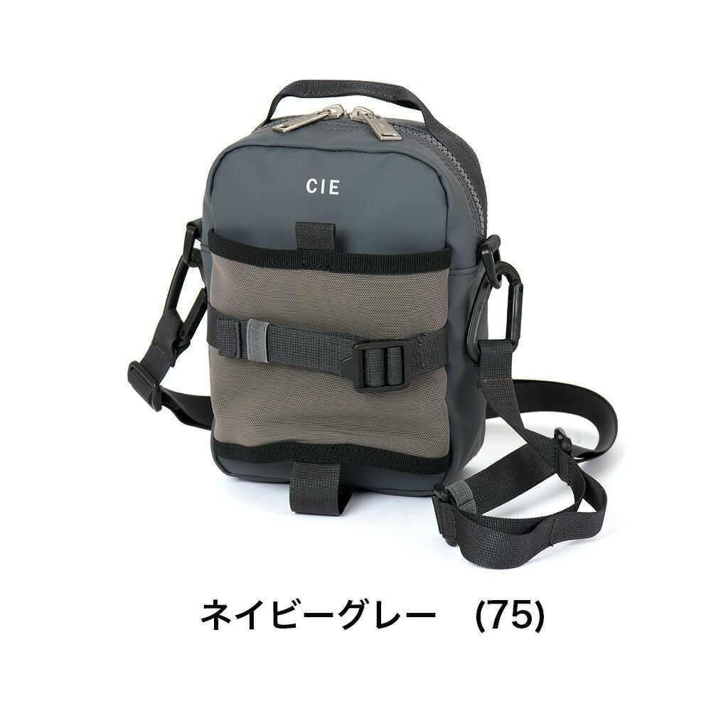 CIEショルダーバッグバッグシーGRID3BOTTLEMINISHOULDERBAGメンズレディースミニショルダーバッグ斜めがけ斜め掛けブランド評判人気防水撥水小さい小さめおすすめ正規品日本製グリッド3032067