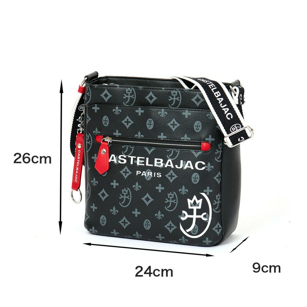 カステルバジャックショルダーバッグバッグCASTELBAJACサシャメンズレディースB5大きめ大容量ショルダーバックショルダー斜めがけ斜め掛けブランド大人おしゃれコンパクト48123
