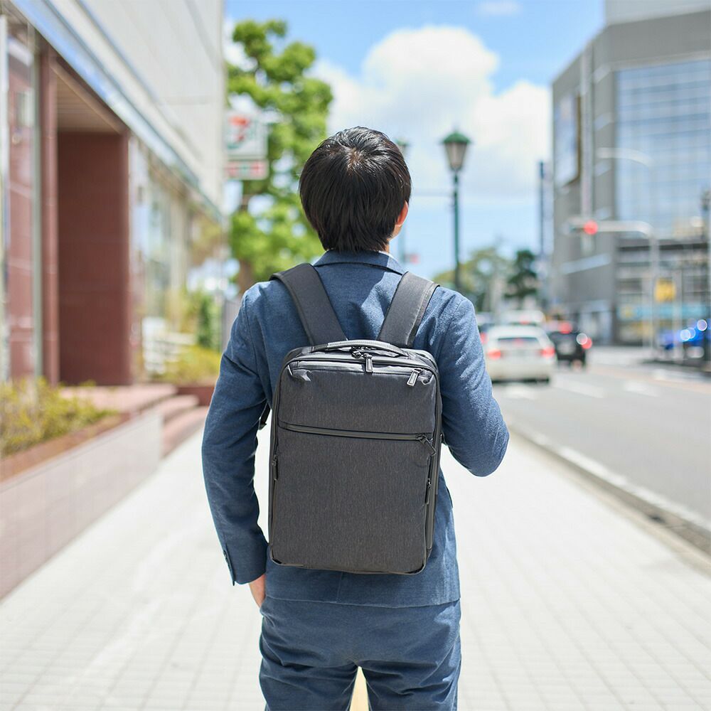 エースリュックガジェタブルヘザーA414Laceメンズレディース13.3インチPC対応ビジネスリュックビジネスカジュアルビジネスバッグバックパック小さめ小さいコンパクトace.GENEエースジーン68292