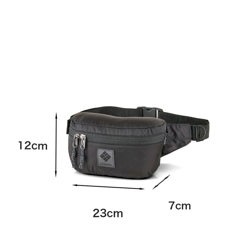 コロンビアボディバッグヒップバッグColumbiaショルダーバッグウエストバッグメンズレディースウエストポーチ斜めがけ斜め掛けブランドグレートスモーキーガーデンヒップバッグPU8733