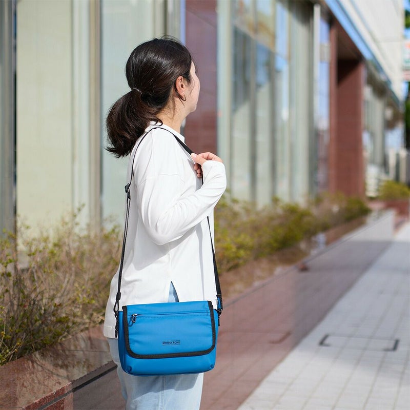 MOUSTACHEショルダーバッグムスタッシュメンズレディース斜めがけ斜め掛けおしゃれかっこいいカジュアル人気通学ブランド大人小さめコンパクト30代40代50代MJT-4584