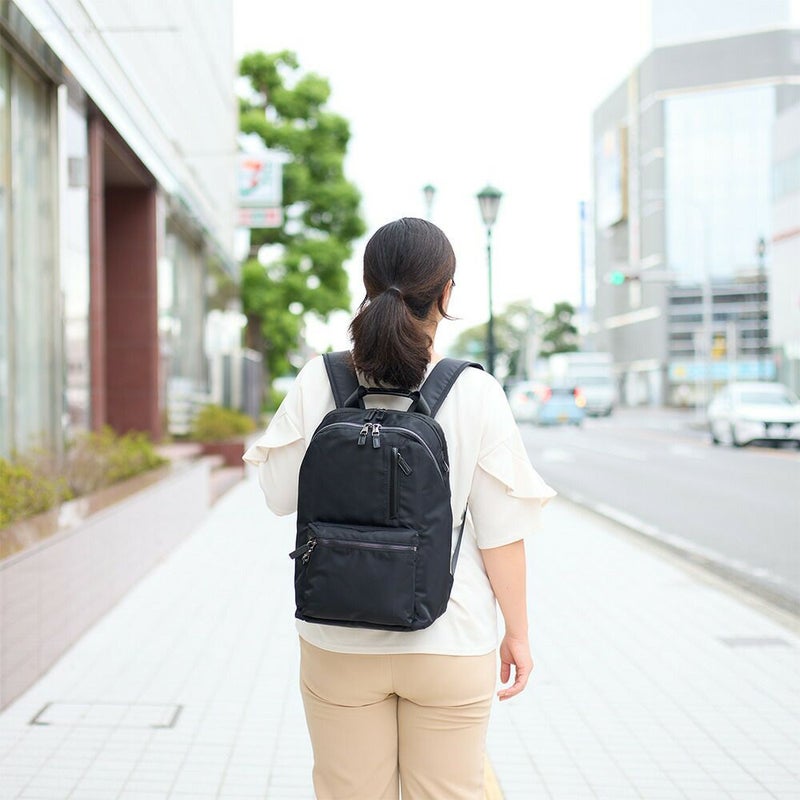 リュックレディースビジネスW&.Day/Nightポッケス2024モデルスリムリュックA4サイズ13.3インチPC収納ビジネスリュック通勤エースビジネスバッグバッグきれいめブランド軽量軽いおしゃれ女性15276